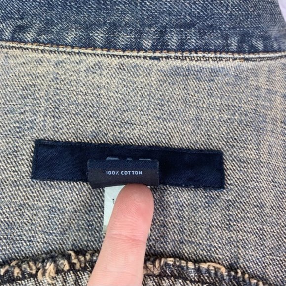 GAP Vintage Denim Jean Jacket Small - Picture 8 of 8